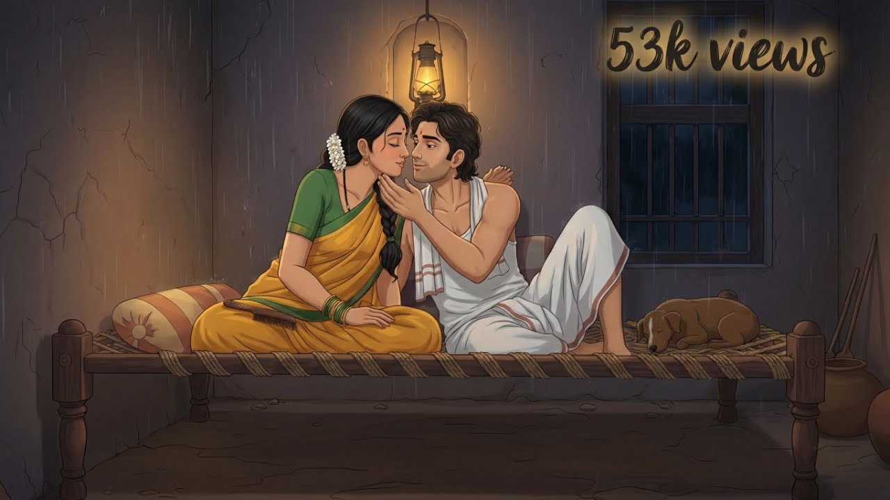 Mitti Ki Mehak | Ghibli ASMR Story | Indian Village Life 1980 | Rain, Harvest & Home