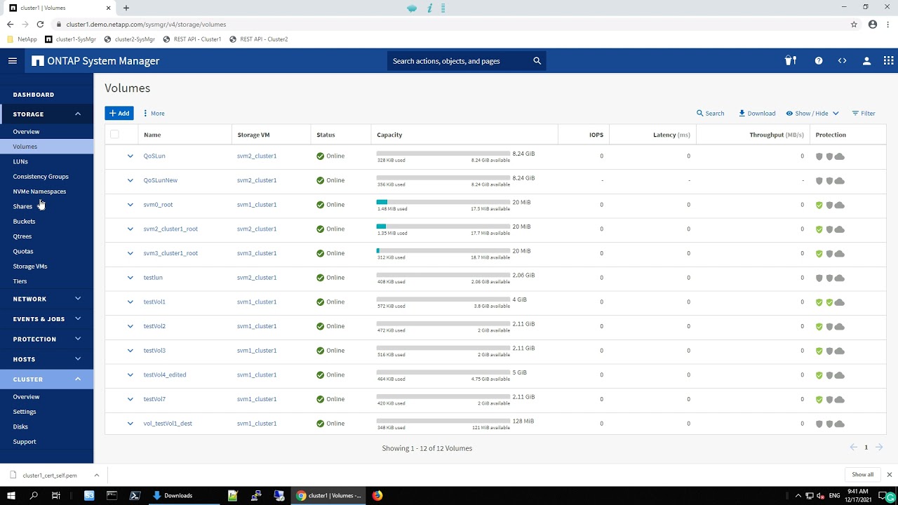 ONTAP 9.10.1 - UX - Case 11 - Edit Policy Group for Multiple LUNs
