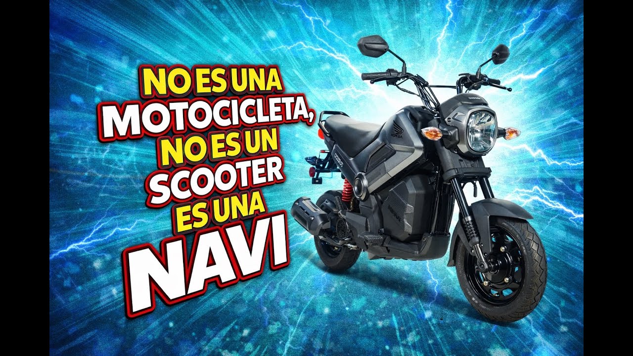 Review Honda Navi 2026 Español // ¿Que es una Navi? // Una moto muy Personalizable? 🤔
