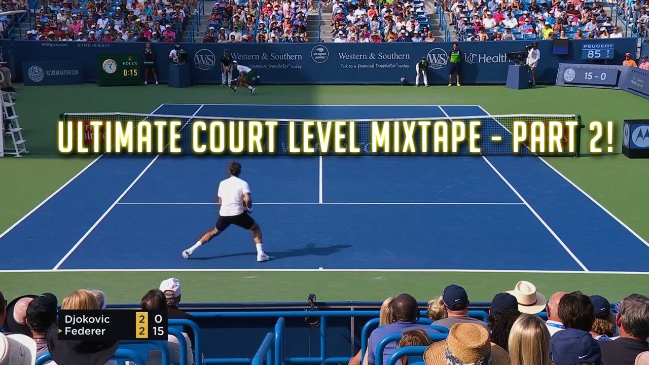 Roger Federer - Ultimate Court Level Highlights ● Part 2