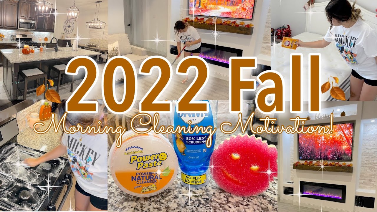 🍂NEW! 2022 PRE-FALL CLEANING MOTIVATION! | CLEAN WITH ME | FALL CLEAN & DECORATE