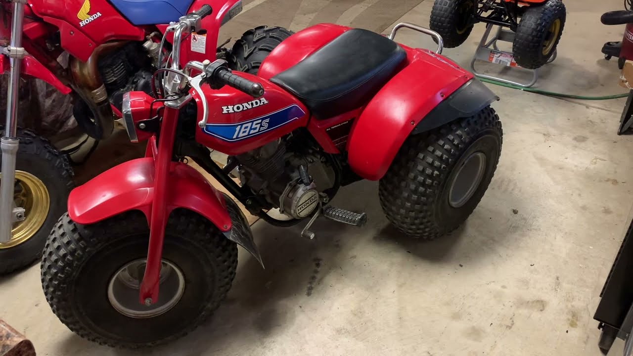 Honda ATC 185s Oil Change