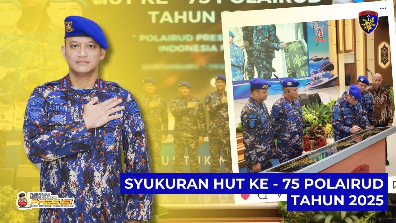 SYUKURAN HUT KE 75 POLAIRUD TAHUN 2025