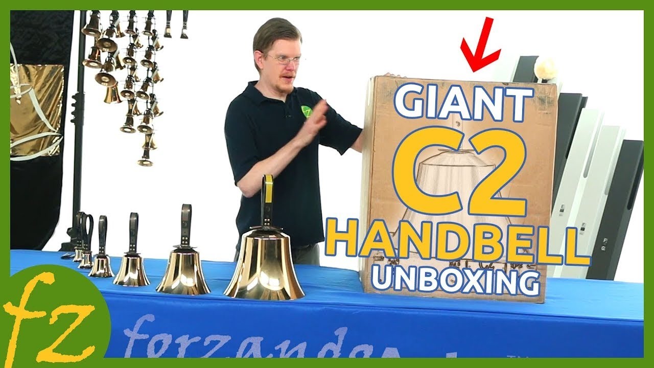 Unboxing the ENORMOUS Malmark C2 Handbell