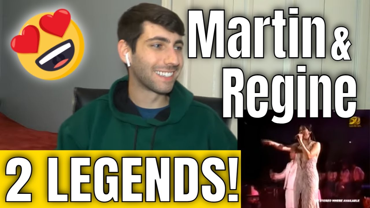 Regine Velasquez & Martin Nievera - Forever & On The Wings Of Love REACTION