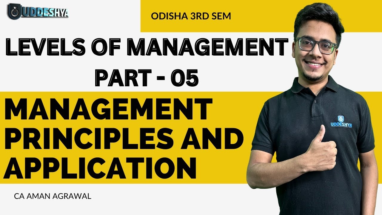 #5 LEVELS OF MANAGEMENT | MPA UNIT 01 PART 05