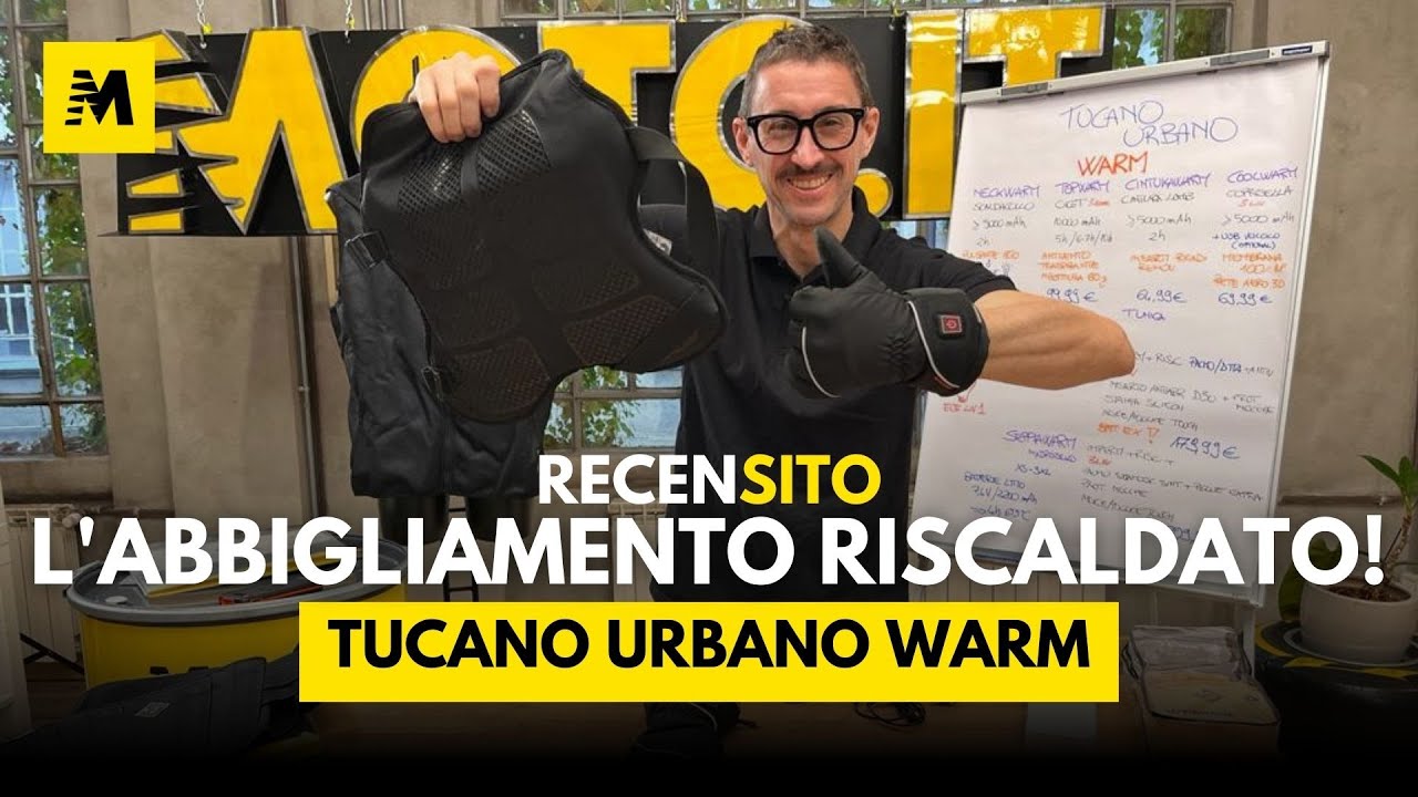 Tucano Urbano Warm: la linea d'abbigliamento riscaldato! || Recensito