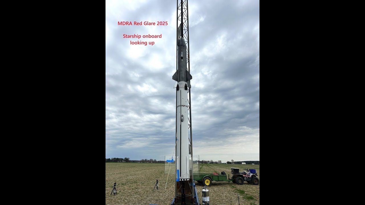 Starship Launch Red Glare 2025