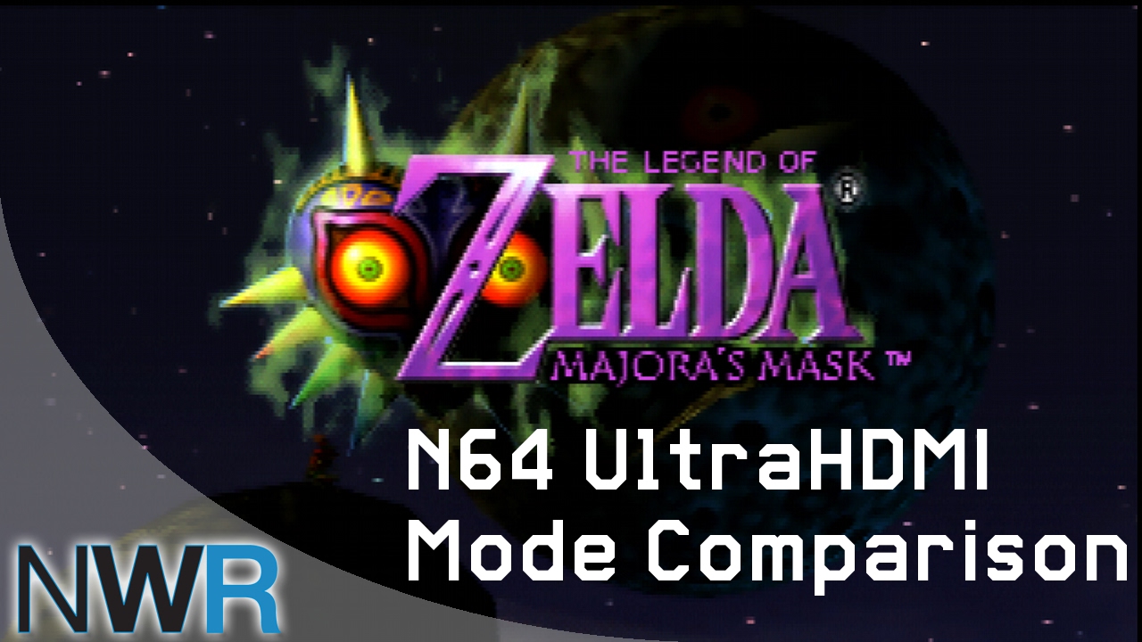 N64 UltraHDMI Mode Comparison