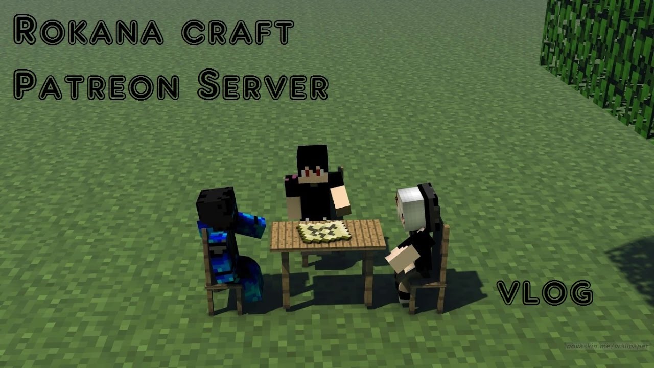 minecraft rokana craft patreon server vlog
