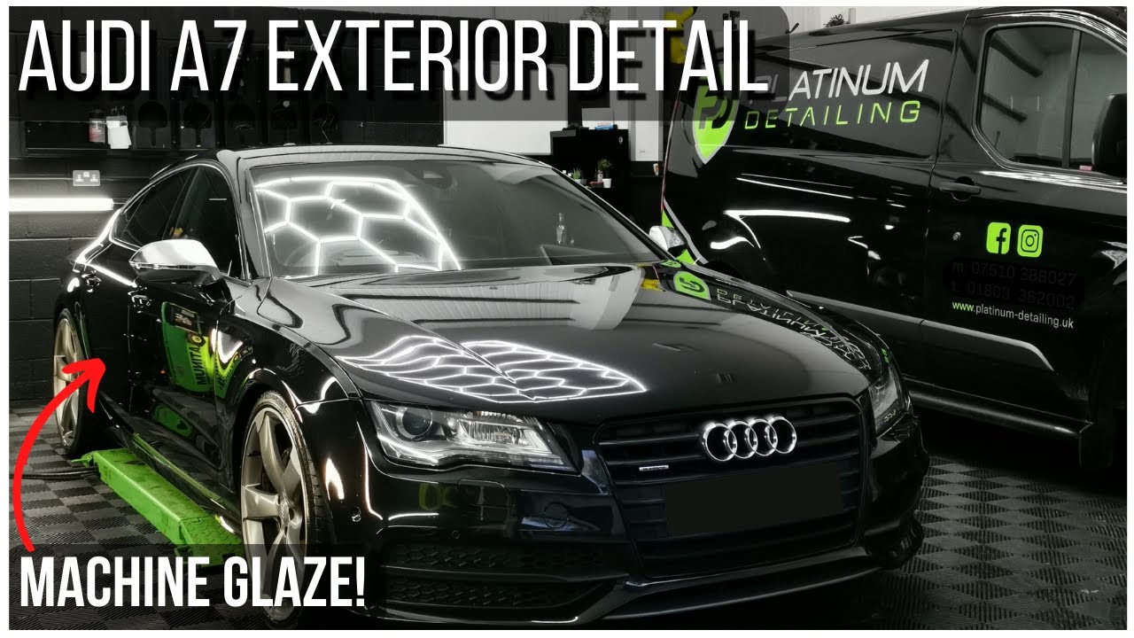 Audi A7 Wash, Polish, Wax  - Car Detailing - ASMR - Deep Clean - Full Detail