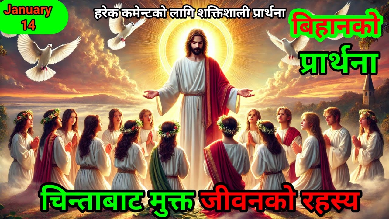 बिहानको प्रार्थना । “चिन्ताबाट मुक्त जीवनको रहस्य | The Secret of a Worry-Free Life in God’s Peace”