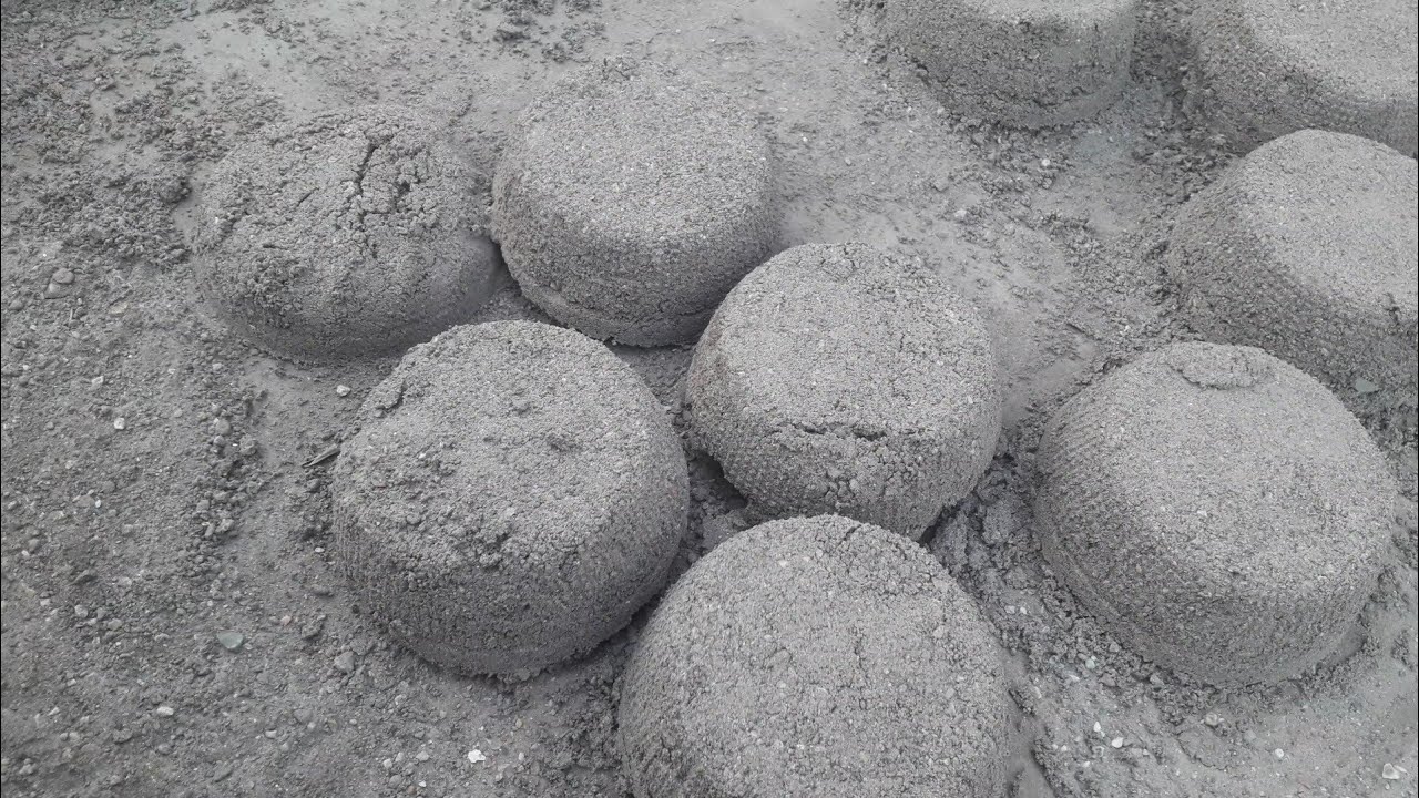 Soft dirt bowls floor asmr crumbling 💯water+ crumbling smokey dusty video💦💦