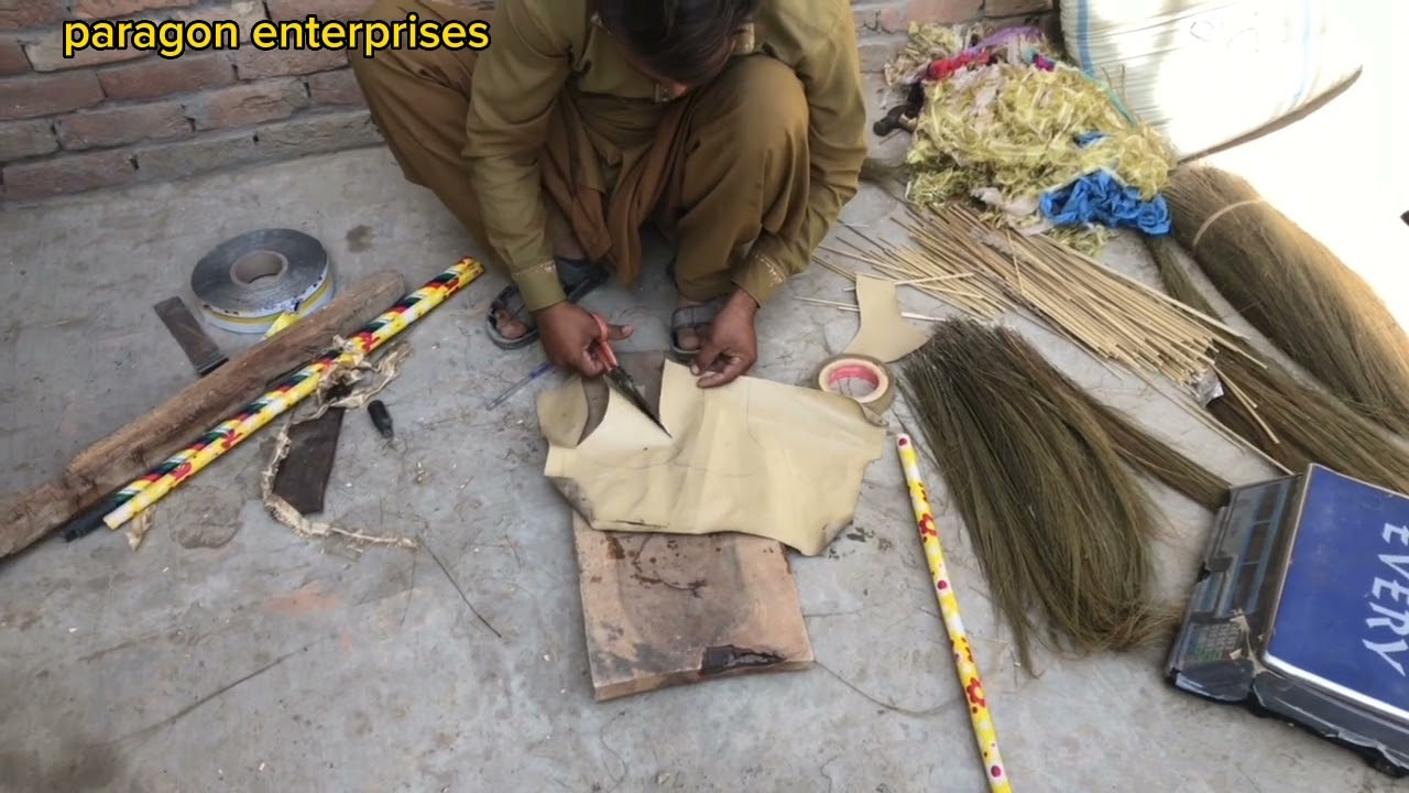 ragzeen gharo in Indonesia Grass broom in good quality
