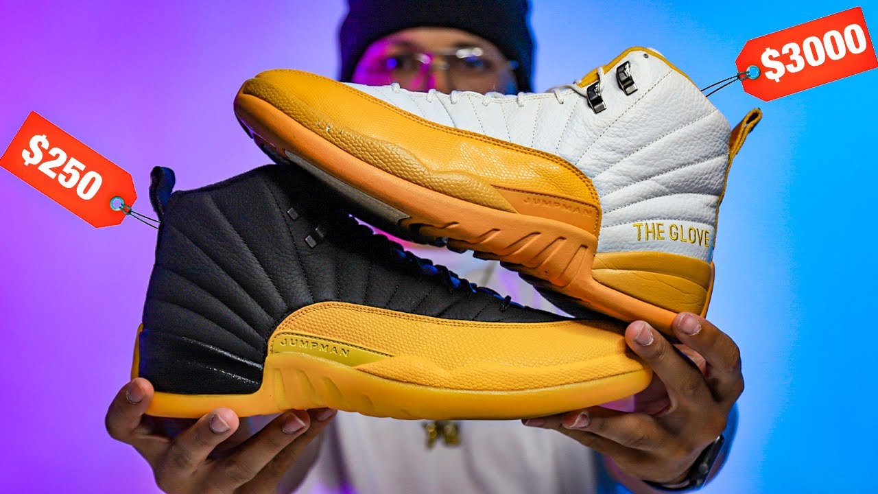 $3000 RARE Jordan vs $250 Air Jordan 12 University Gold