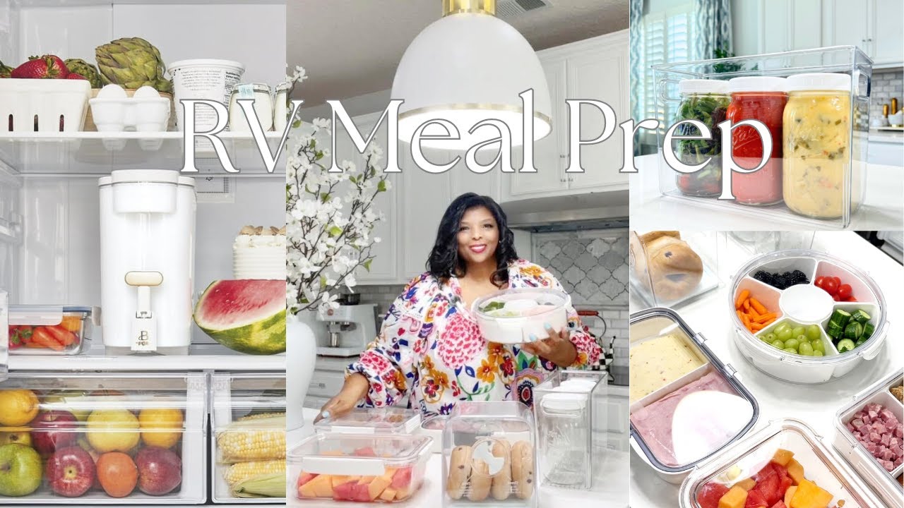 RV Meal Prep At Home