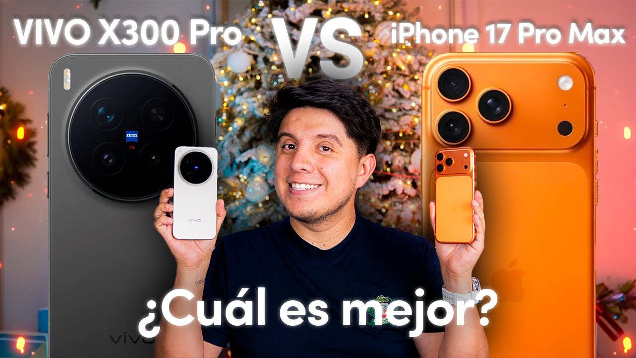 iPhone 17 Pro Max vs Vivo X300 Pro: Comparativa en español 