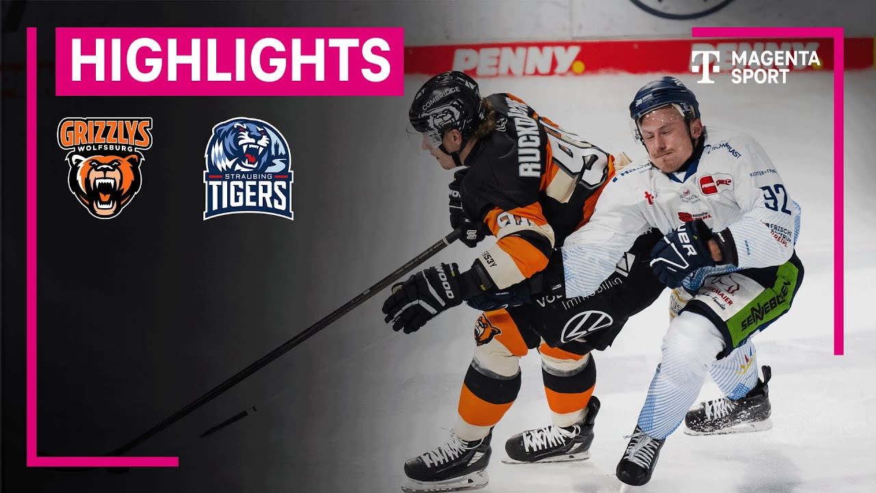 Grizzlys Wolfsburg - Straubing Tigers | PENNY DEL | MAGENTA SPORT