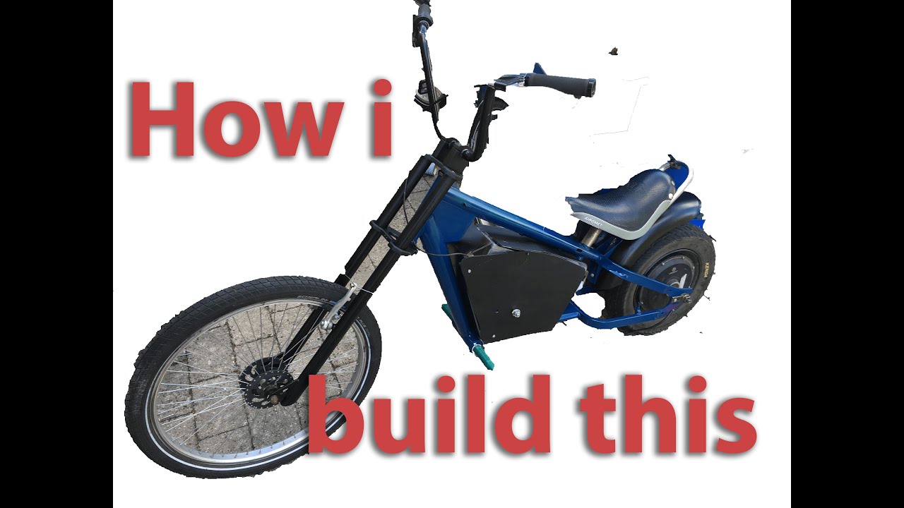 Building a DIY 2000w 72v Electric Chopper 60kph