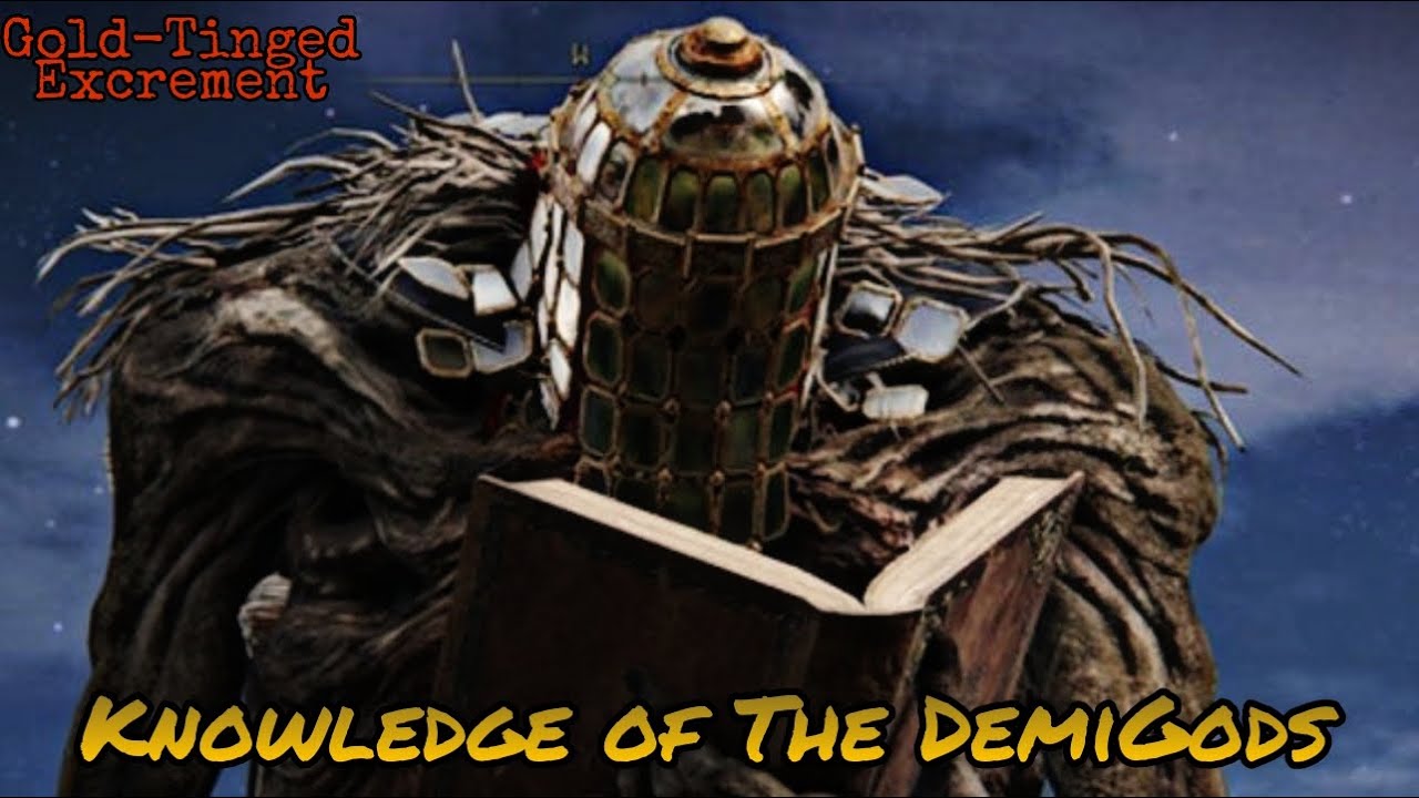 The Demigods Must Be Crazy - Elden Ring Lore