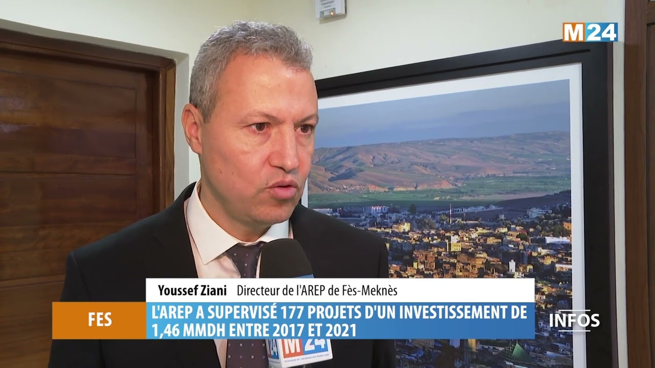 Fès-Meknès: L'AREP a supervisé 177 projets d'un investissement de 1,46 MMDH entre 2017 et 2021