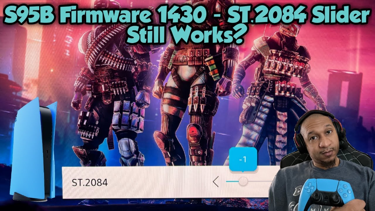 Samsung S95B Firmware 1430.1 Game Mode HDR - My ST.2084 Slider Still Works and Never Was Broken?
