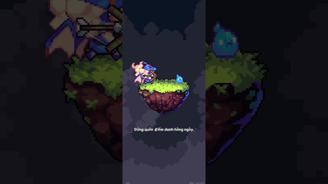 Hôm nay tôi fam trang bị trong Pixel Heroes 
