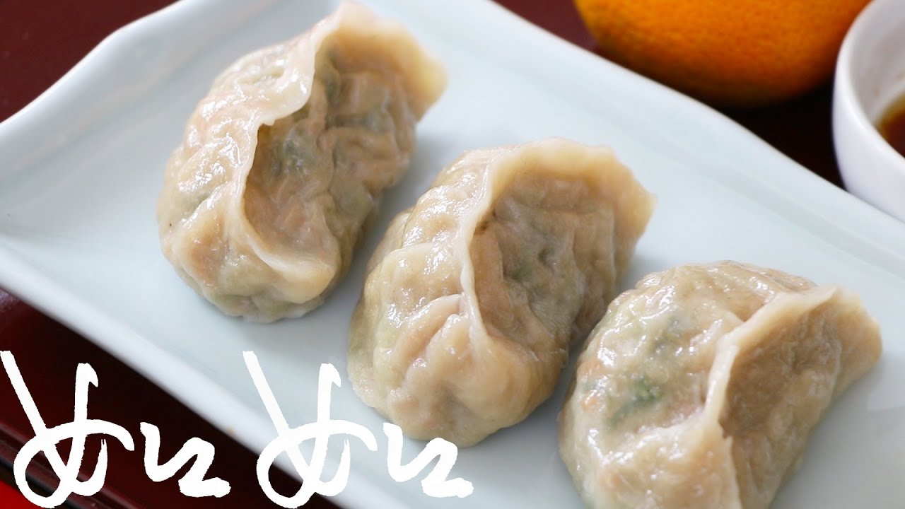 [ENG] 素水餃 [Vegan] Vegetable Dumplings (素香菇青江菜水餃)#rururecipe