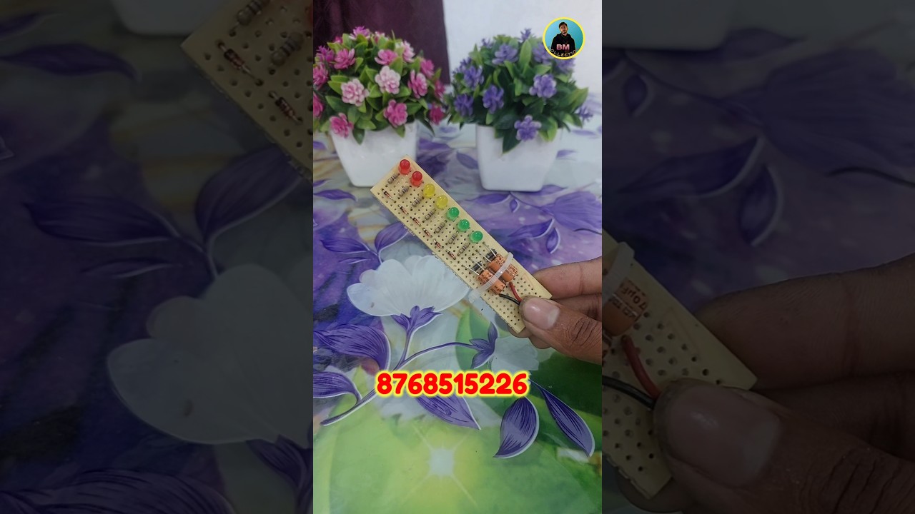 MONO VU METER, 5 LED VU METER #trending #shorts #shortvideo #election #viralvideo