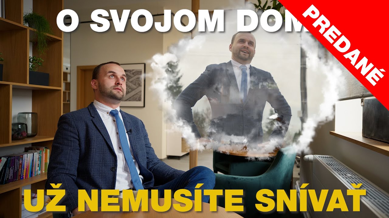 PREDANÉ - O SVOJOM DOME UŽ NEMUSÍTE SNÍVAŤ - RD PLOSKÉ