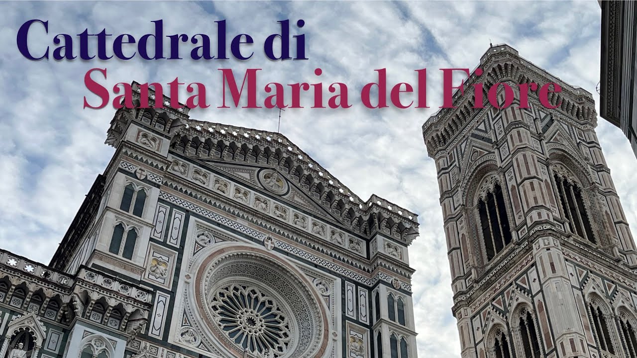 【美しいファサード】フィレンツェ🇮🇹サンタ・マリア・デル・フィオーレ｜Stunning Facade 🇮🇹 Santa Maria del Fiore, Florence