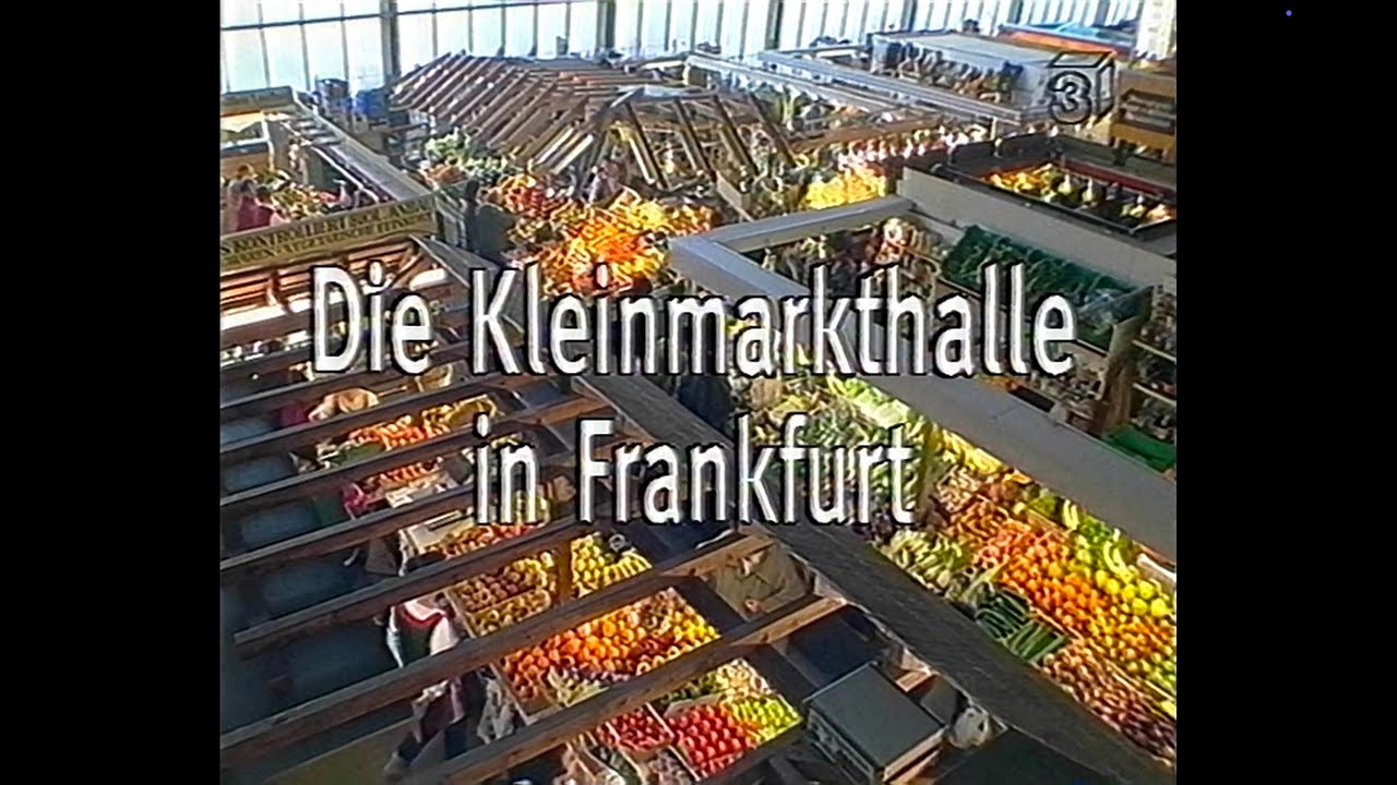 Die Kleinmarkthalle in Frankfurt