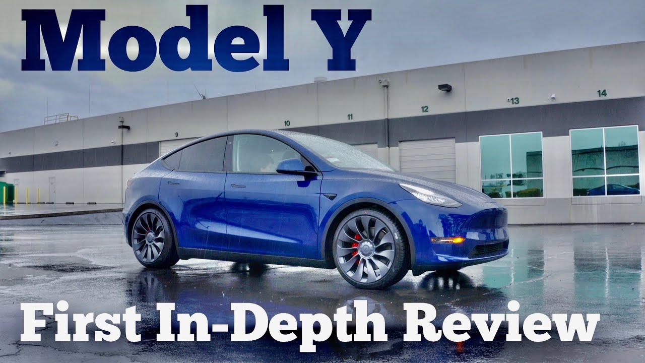 Обзор Tesla Model Y Первый взгляд