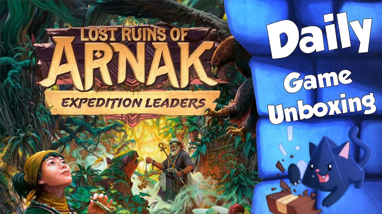 Lost Ruins of Arnak: Expedition Leaders - Daily Game Unboxing