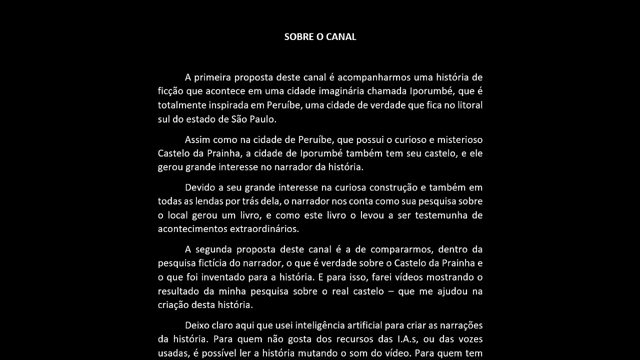 Sobre o Canal
