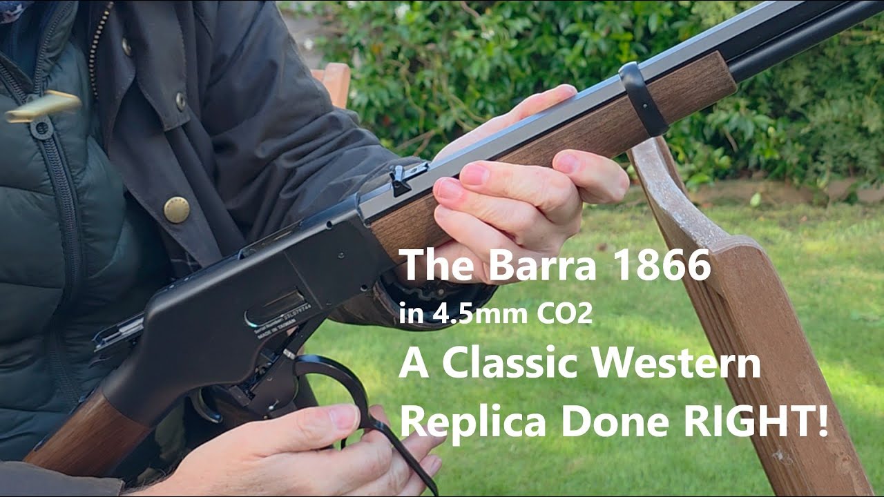 Barra 1866 — копия винтовки в западном стиле под патрон 4,5 мм CO2