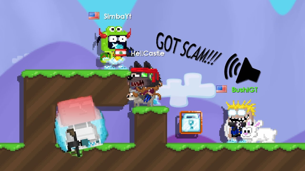 GROWTOPIA KID RAGING Ft.BushiGT VOICE! (SUPER FUNNY)