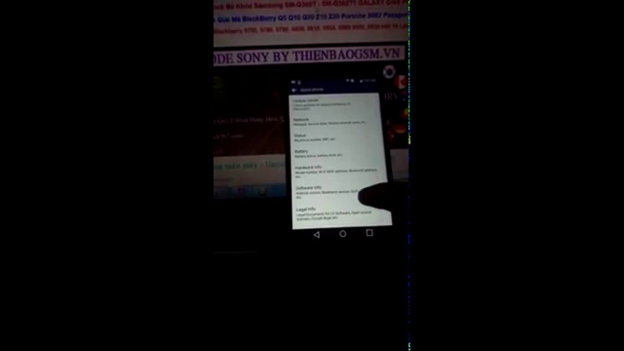 Remove xóa tài khoản Google Account LG LS751 Volt 2 thienbaogsm.vn