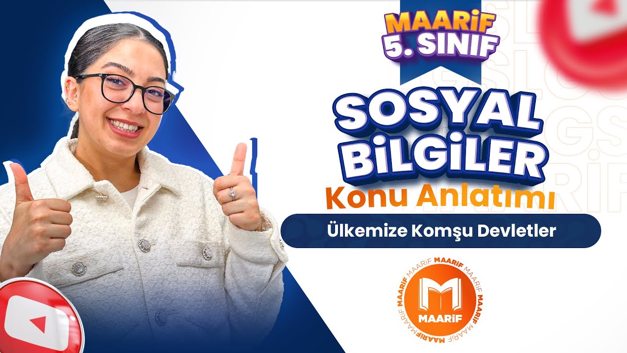 Ülkemize Komşu Devletler | 5. Sınıf Sosyal Bilgiler - Yazılıya Hazırlık Kampı #maarif