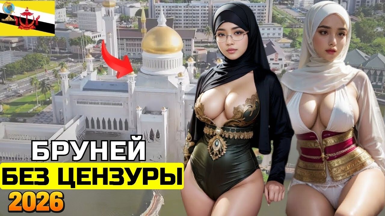 Документальный фильм в БРУНЕЙ: 15 странных фактов — МУЖЧИНЫ могут иметь более одной ж3ны