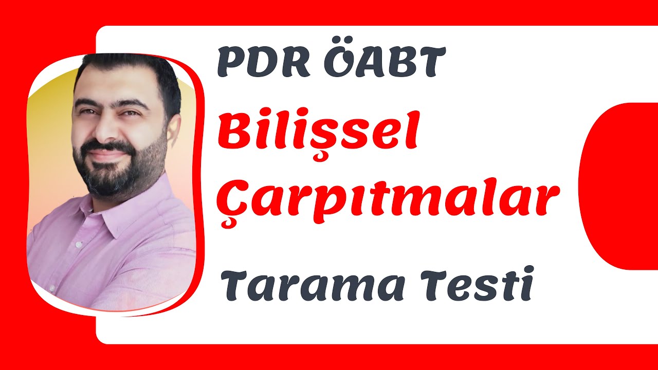 BİLİŞSEL ÇARPITMALAR TARAMA TESTİ
