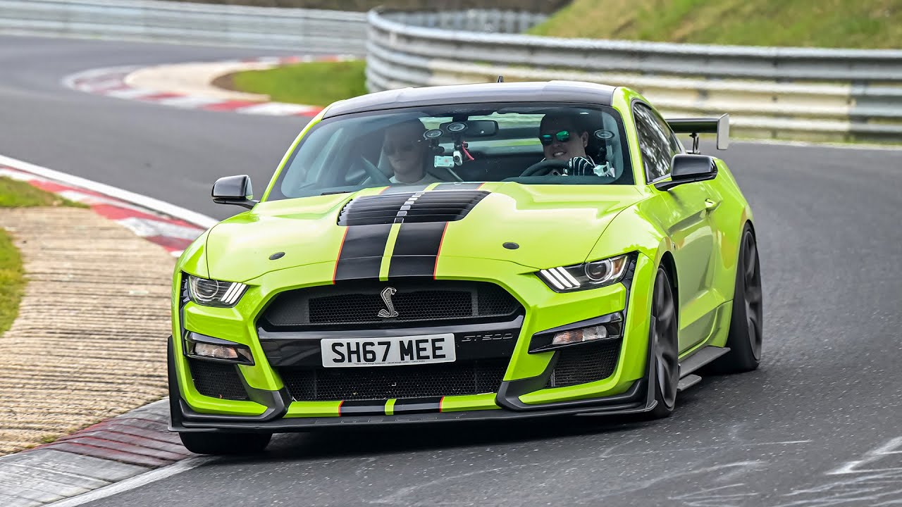 ИЗ США НА КОЛЬЦО! Первые круги по Нюрбургрингу для моего Shelby GT500