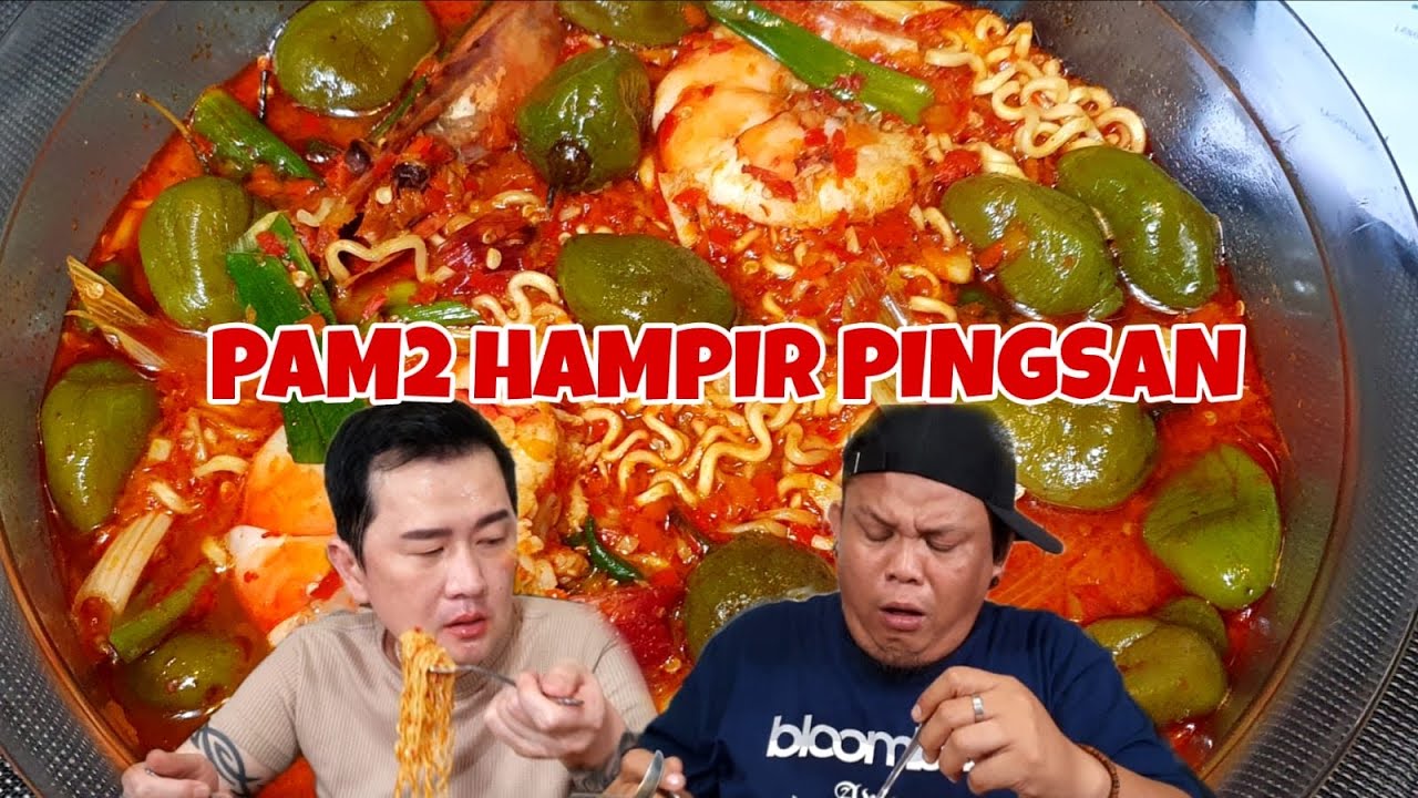 WUIH !! MIE SEDAP SPICY LAKSA GENDOT AMA 0,5 KILOGRAM RAWIT TERPEDAS DI DUNIA PAKE UDANG JUMBO