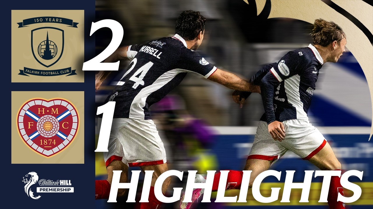 Falkirk 2-1 Heart of Midlothian | HIGHLIGHTS | William Hill Premiership