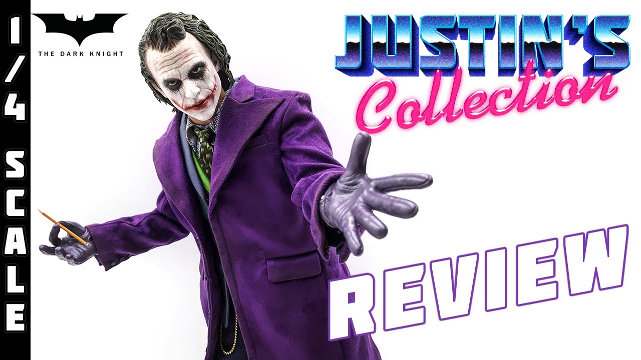 Hot Toys 1/4 Scale Joker The Dark Knight Review
