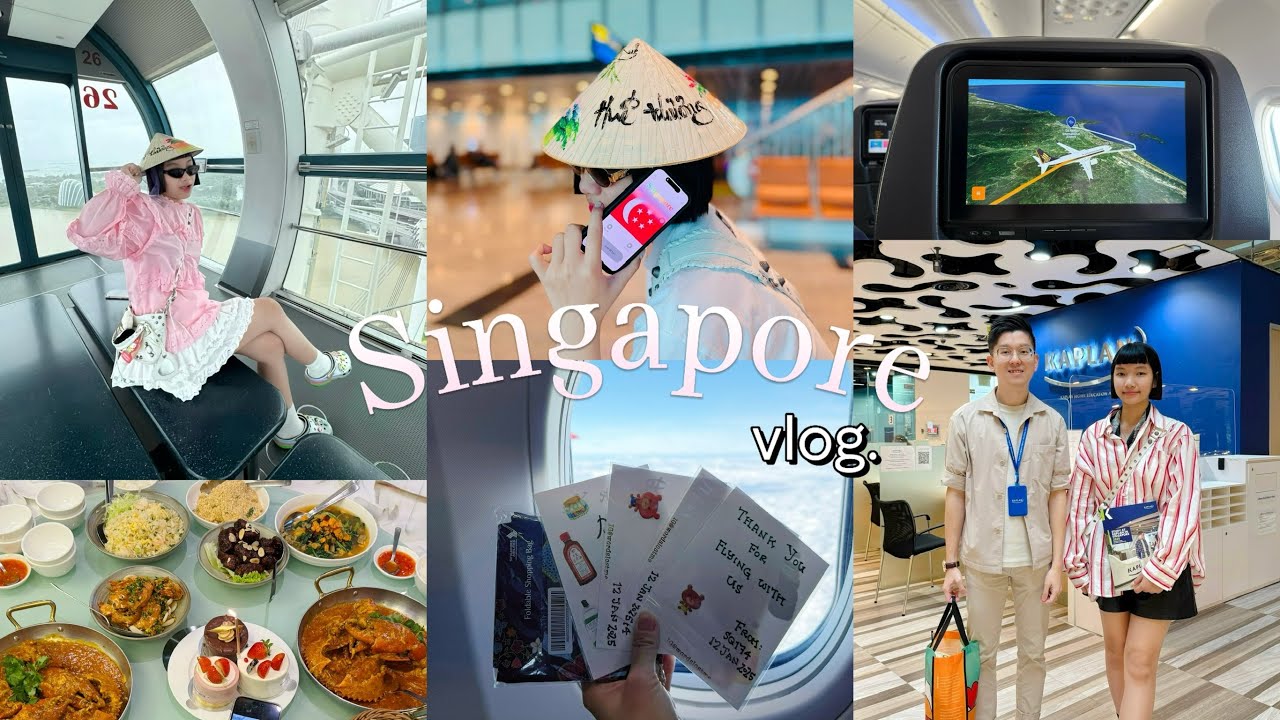 singapore vlog 🇸🇬 |  Kaplan Singapore, Singapore Flyer,....