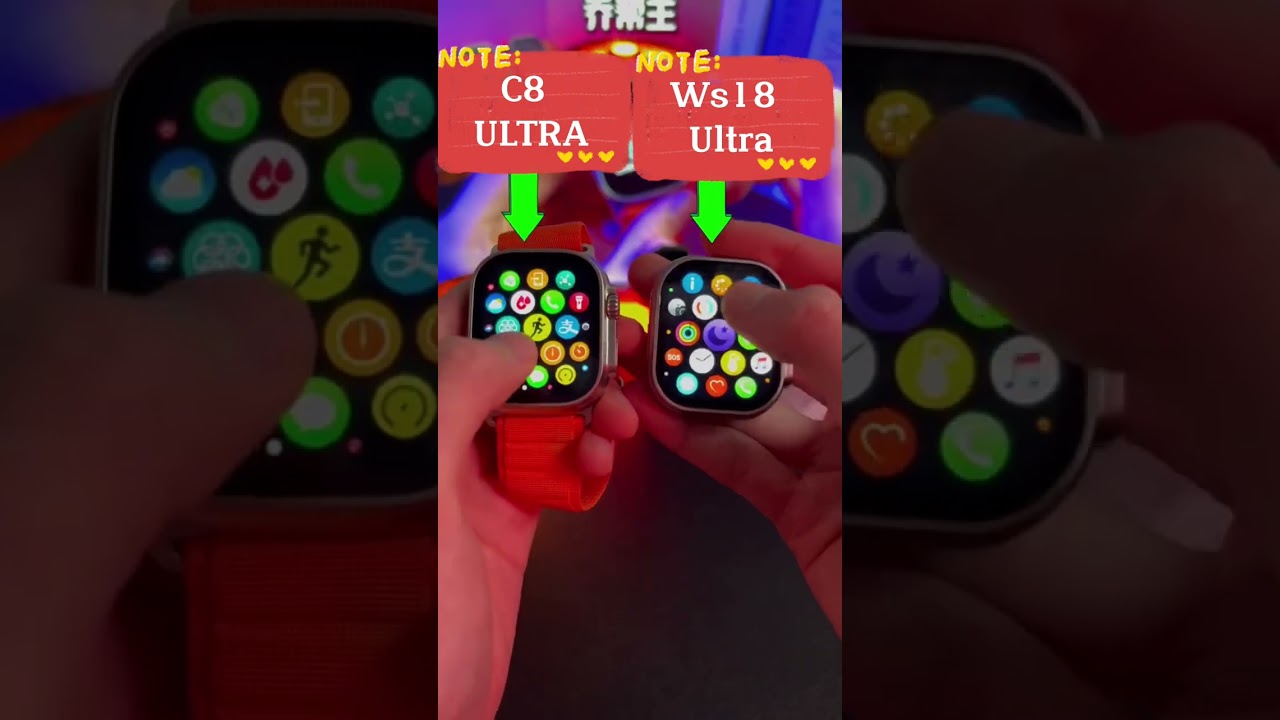 So sánh C8 Ultra và Ws18 Ultra. Sự khác biệt anh em tự cảm nhận
