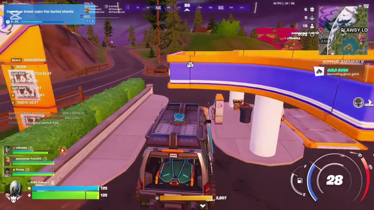 Squad Placed 1st in Fortnite 