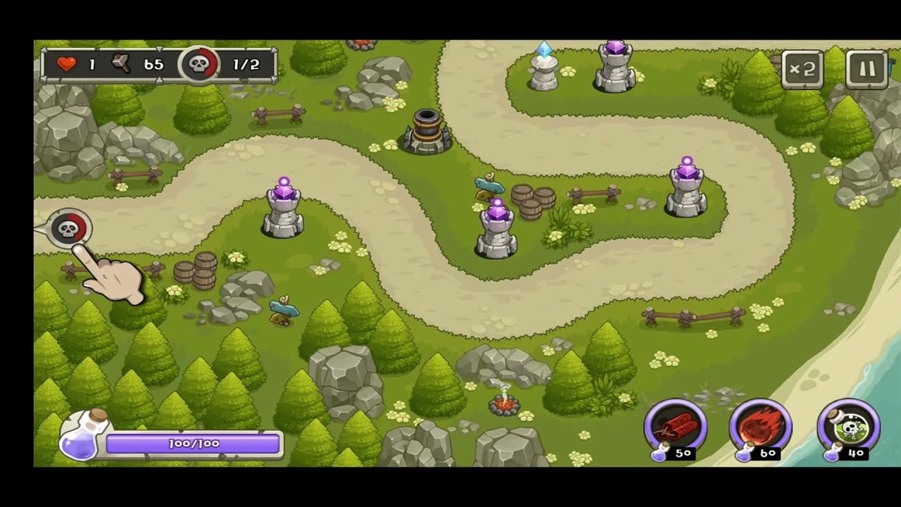 Tower Defense King Stage 1 Normal - 4 Stars