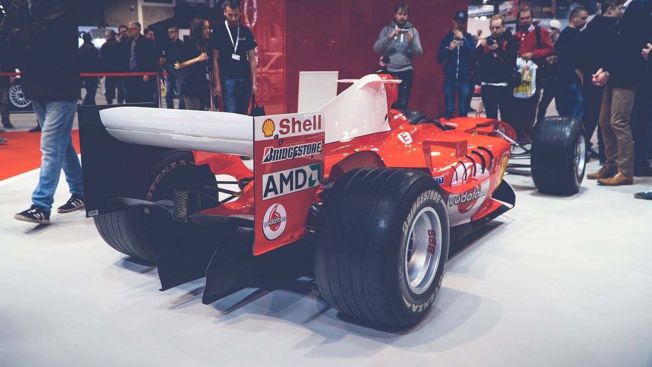 The Ferrari F2004 F1 car! | Autosport International 2018